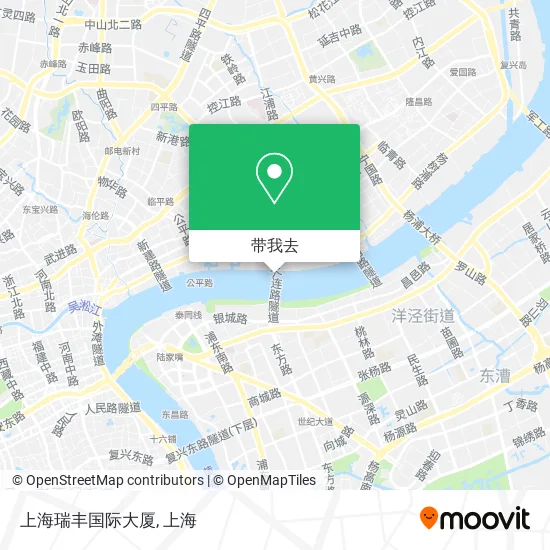 上海瑞丰国际大厦地图