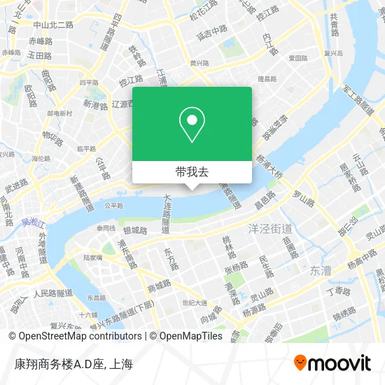 康翔商务楼A.D座地图