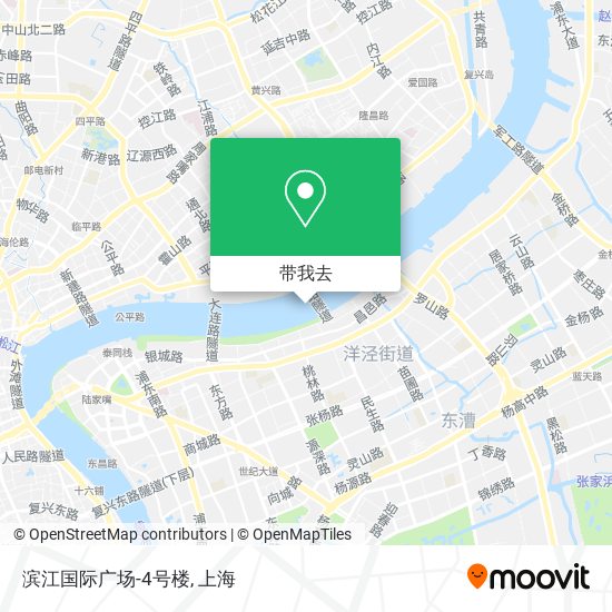 滨江国际广场-4号楼地图