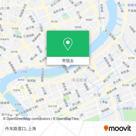 丹东路渡口地图
