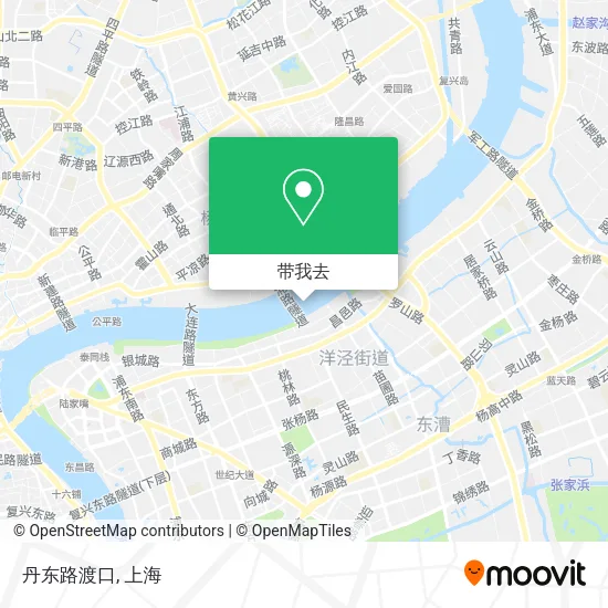 丹东路渡口地图