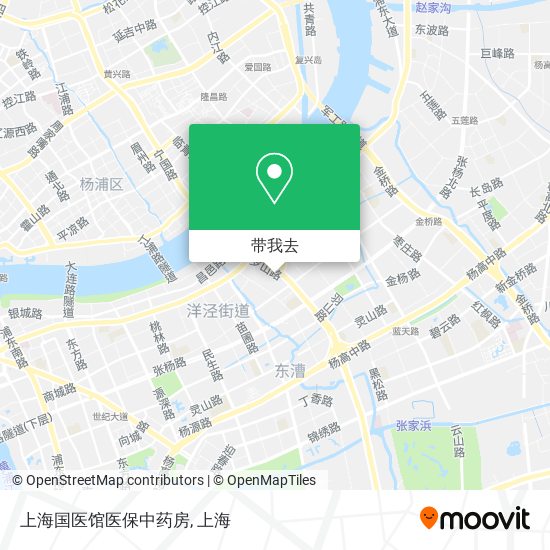 上海国医馆医保中药房地图