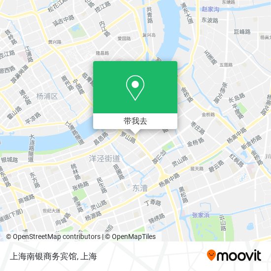 上海南银商务宾馆地图