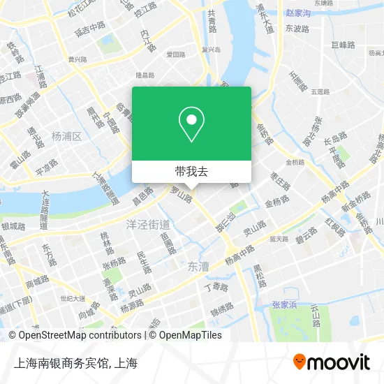 上海南银商务宾馆地图