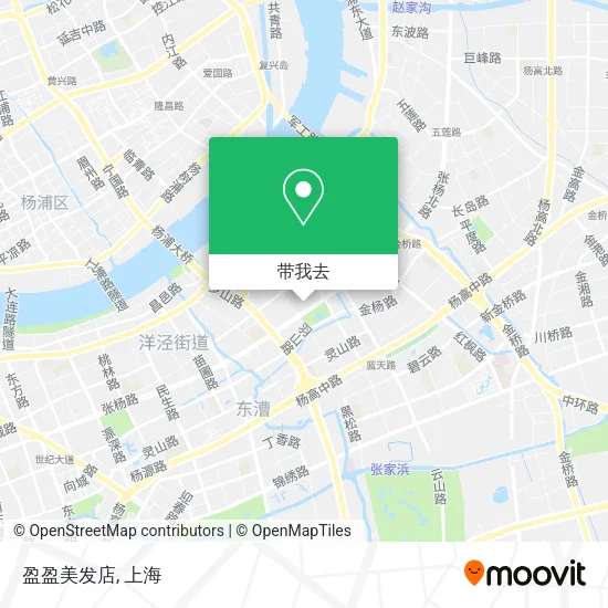 盈盈美发店地图