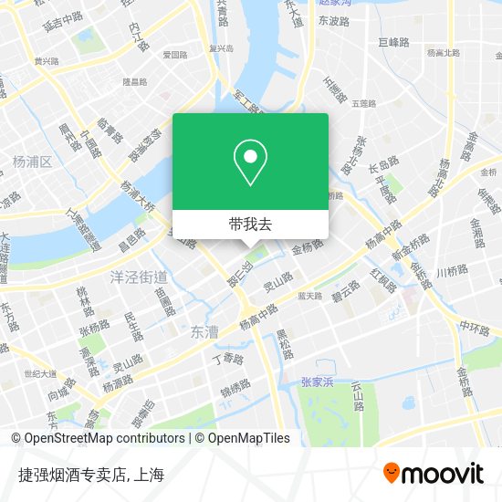 捷强烟酒专卖店地图