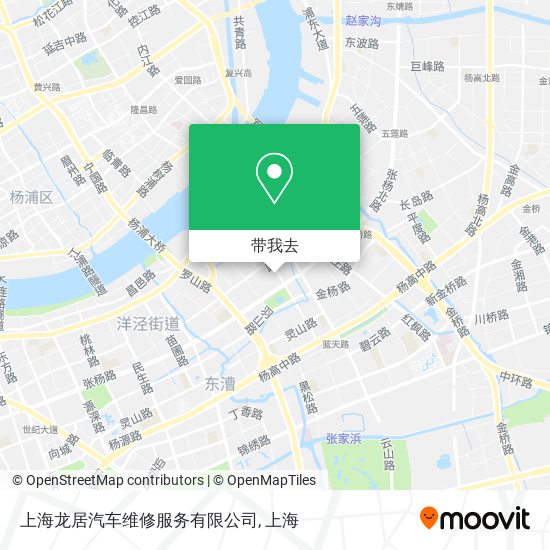 上海龙居汽车维修服务有限公司地图