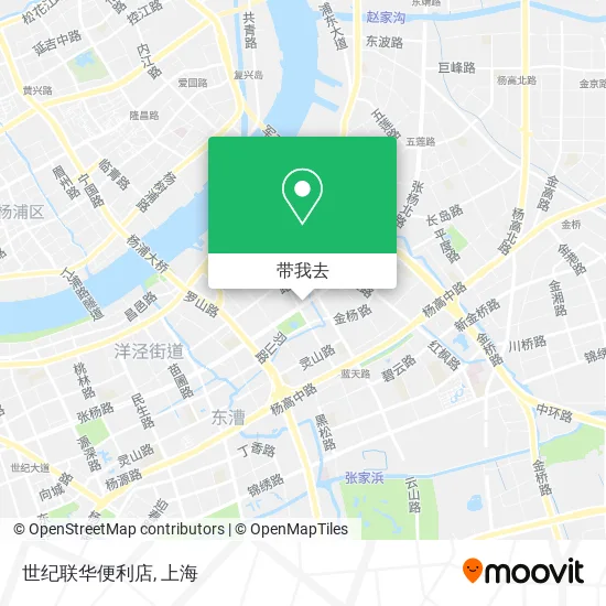 世纪联华便利店地图