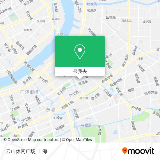云山休闲广场地图