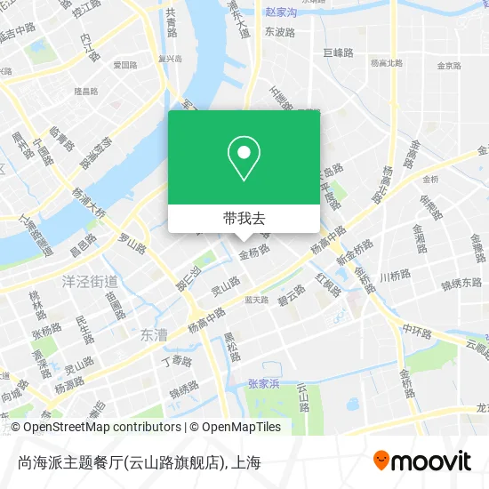 尚海派主题餐厅(云山路旗舰店)地图