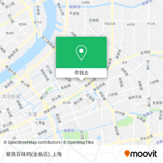 紫燕百味鸡(金杨店)地图