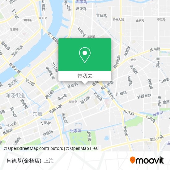 肯德基(金杨店)地图