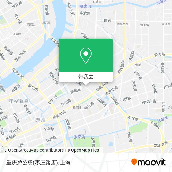 重庆鸡公煲(枣庄路店)地图