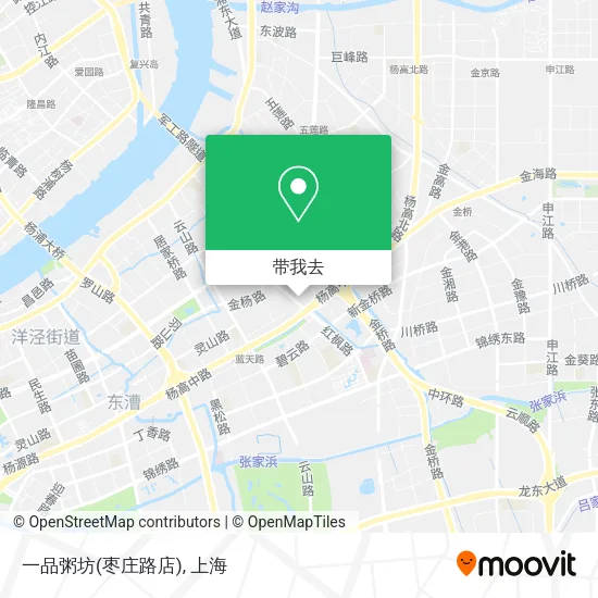 一品粥坊(枣庄路店)地图