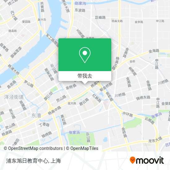 浦东旭日教育中心地图