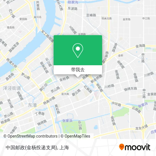 中国邮政(金杨投递支局)地图