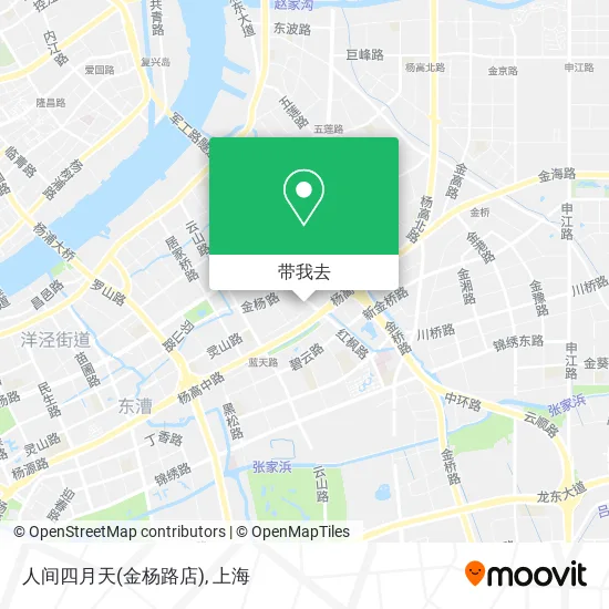 人间四月天(金杨路店)地图