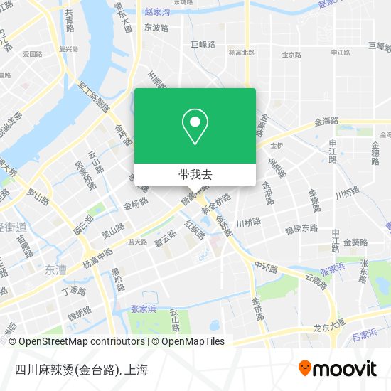 四川麻辣烫(金台路)地图