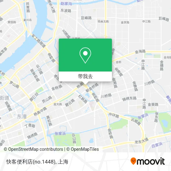 快客便利店(no.1448)地图