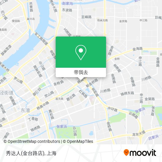 秀达人(金台路店)地图