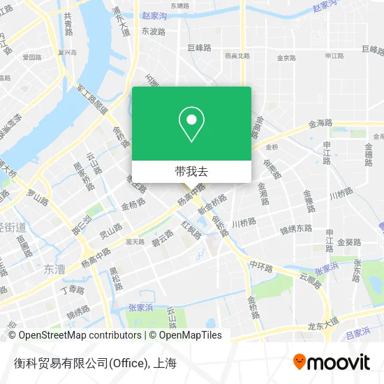 衡科贸易有限公司(Office)地图