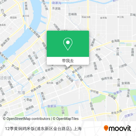 12季黄焖鸡米饭(浦东新区金台路店)地图