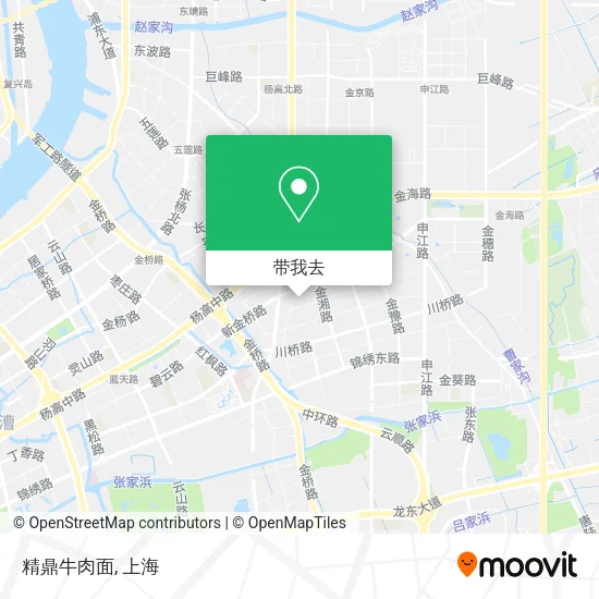 精鼎牛肉面地图