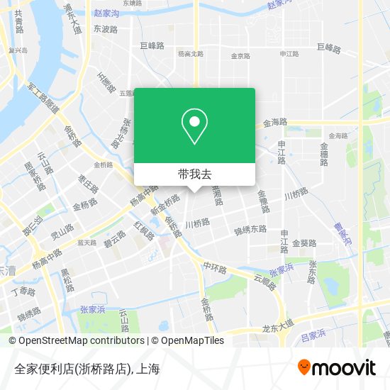 全家便利店(浙桥路店)地图