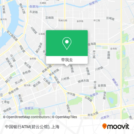 中国银行ATM(碧云公馆)地图
