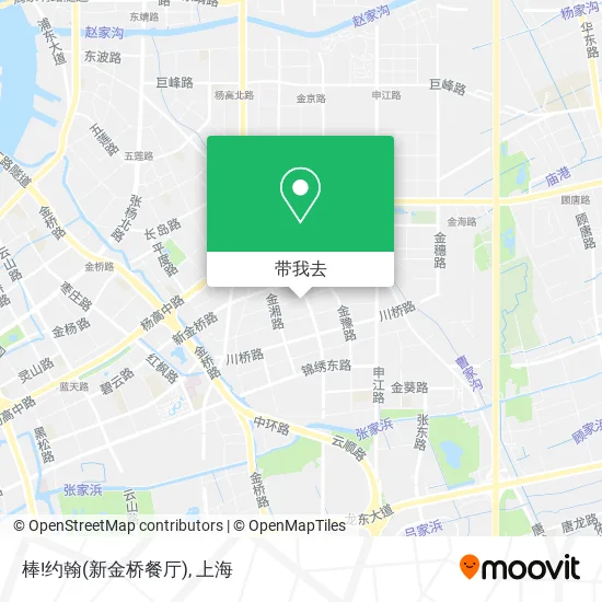 棒!约翰(新金桥餐厅)地图