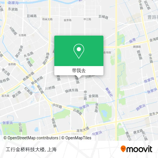工行金桥科技大楼地图