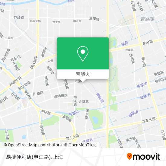 易捷便利店(申江路)地图
