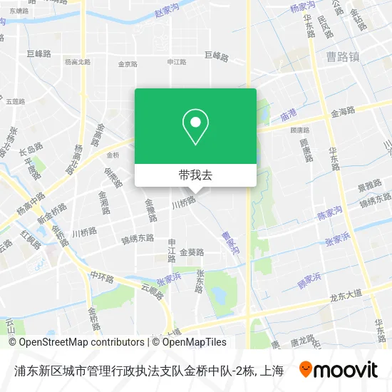 浦东新区城市管理行政执法支队金桥中队-2栋地图