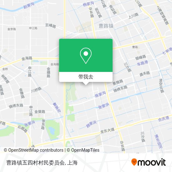 曹路镇五四村村民委员会地图