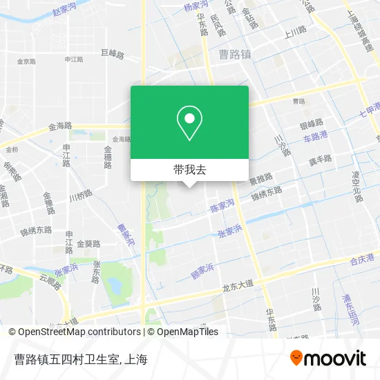 曹路镇五四村卫生室地图