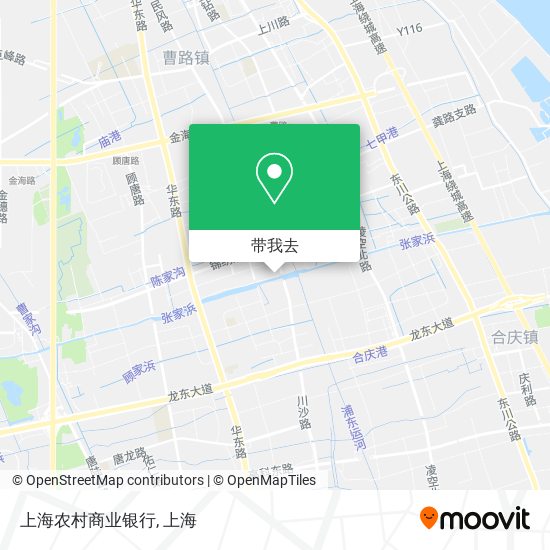 上海农村商业银行地图