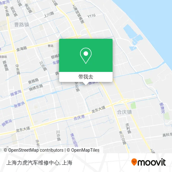 上海力虎汽车维修中心地图