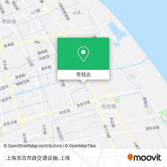 上海东吉市政交通设施地图