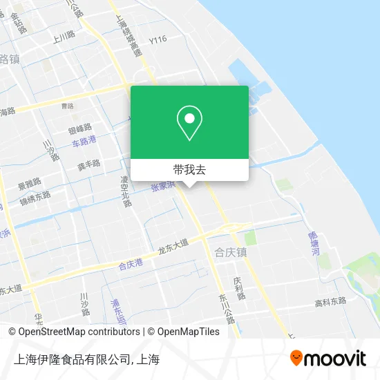 上海伊隆食品有限公司地图