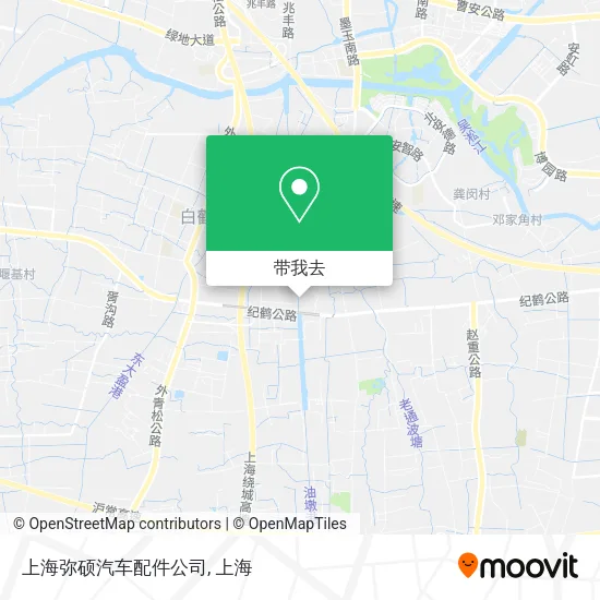 上海弥硕汽车配件公司地图
