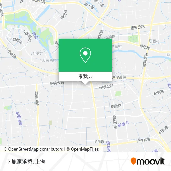 南施家浜桥地图
