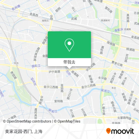 黄家花园-西门地图