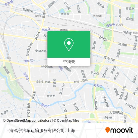 上海鸿宇汽车运输服务有限公司地图