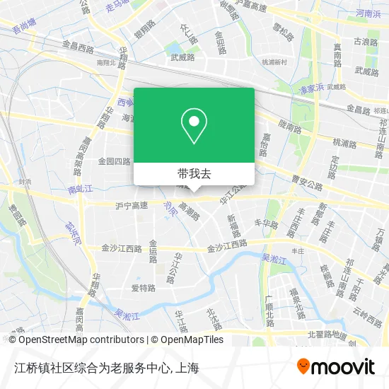 江桥镇社区综合为老服务中心地图