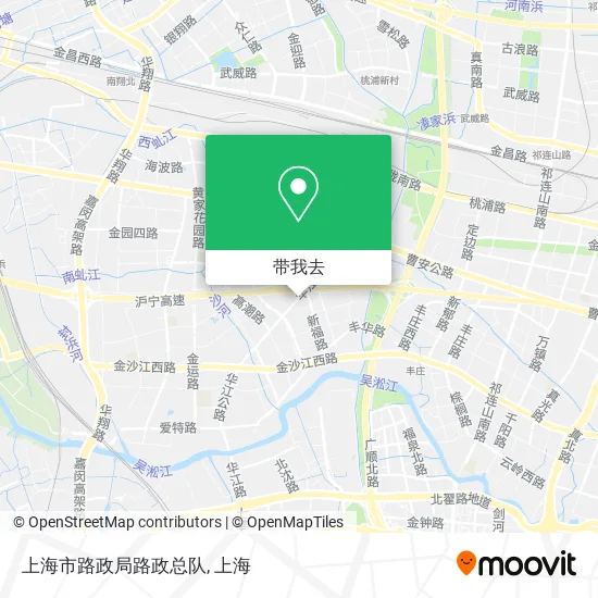 上海市路政局路政总队地图