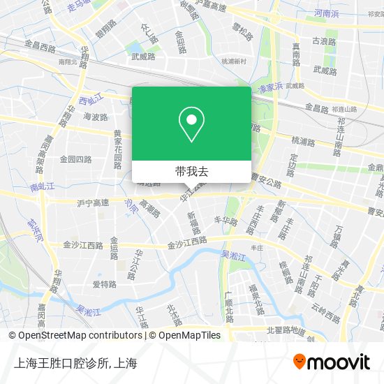 上海王胜口腔诊所地图
