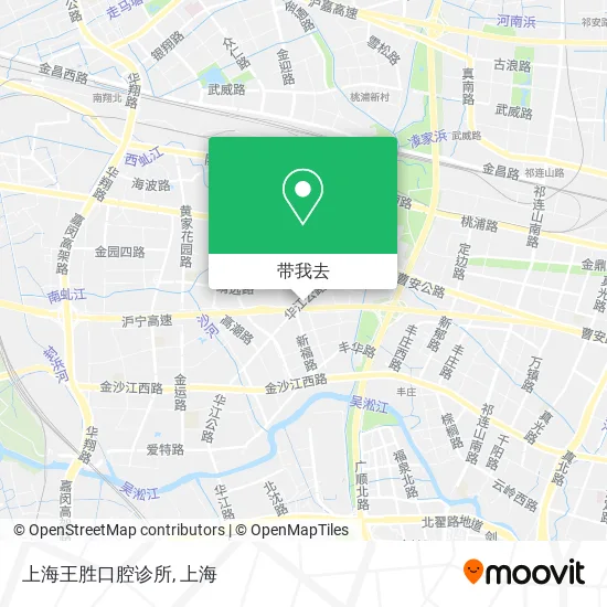 上海王胜口腔诊所地图