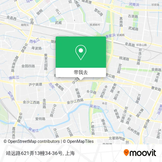 靖远路621弄13幢34-36号地图