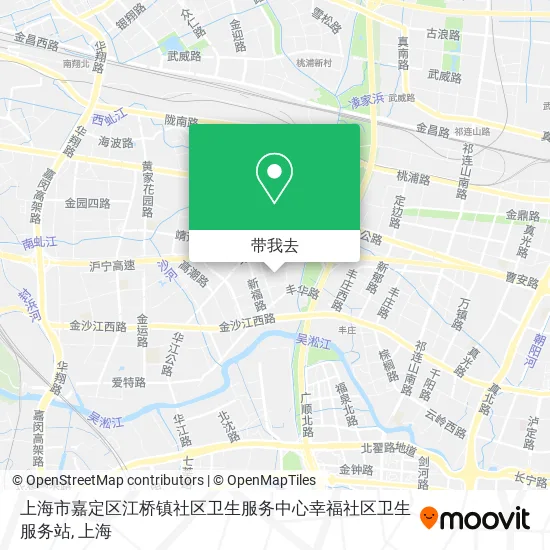 上海市嘉定区江桥镇社区卫生服务中心幸福社区卫生服务站地图