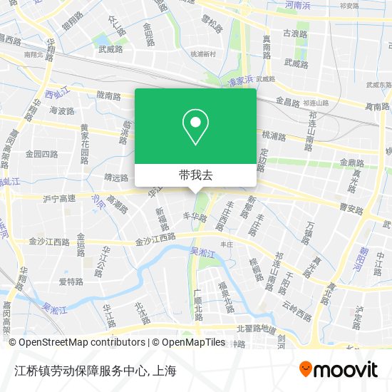 江桥镇劳动保障服务中心地图